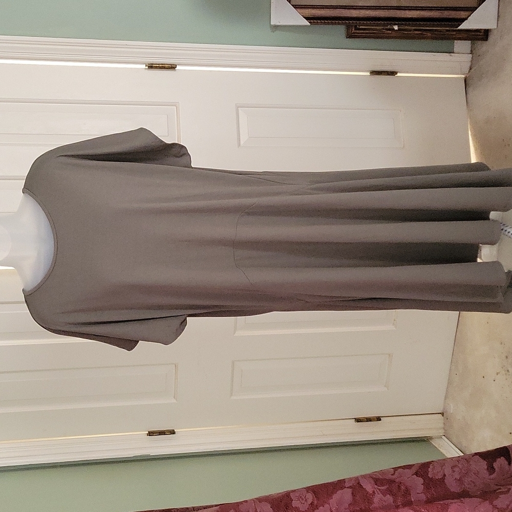 Zara Collection Women's Basic Drop Waist Khaki Gr… - image 1